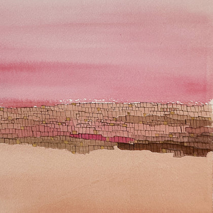 We All Meet Somewhere, triptych,[product_collection],Here, Together,Claire Iono - Artisera