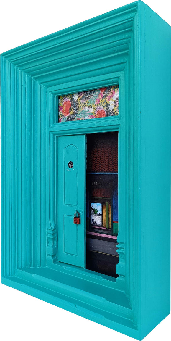Door Series 37, K.R. Santhana Krishnan, Here, Together - Artisera