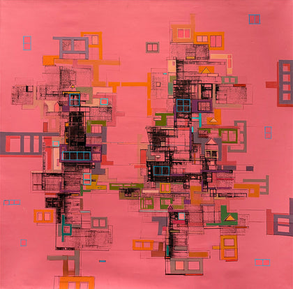 City: Moods and Metaphors 52, Praveen Kumar, Internal - Artisera