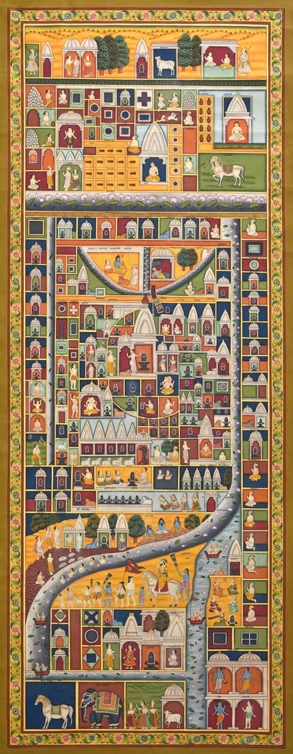 Banaras Path - 01, Nemichand, Ethnic Art - Artisera