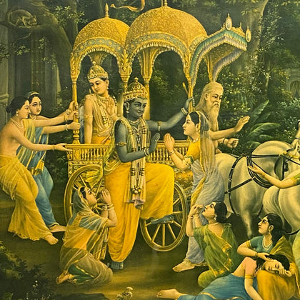 Krishna Mathura Gaman, , Balaji Art - Artisera