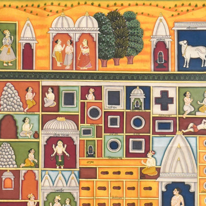 Banaras Path - 01, Nemichand, Ethnic Art - Artisera