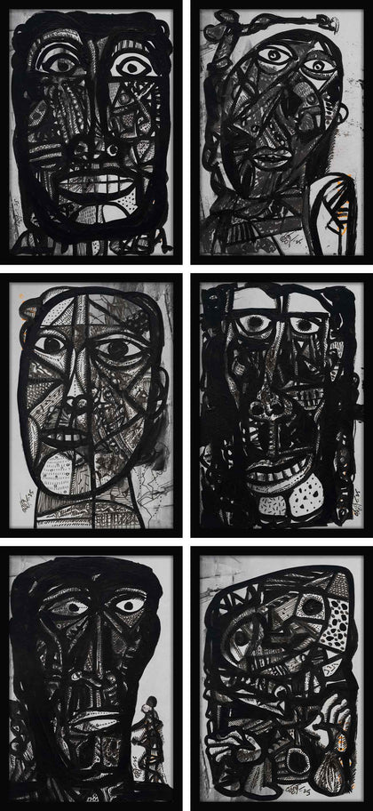 Untitled (Remembering Souza) - 09, Laxman Aelay, Internal - Artisera