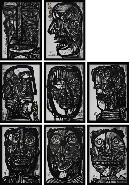 Untitled (Remembering Souza) - 10, Laxman Aelay, Internal - Artisera