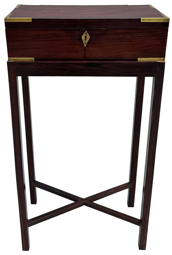 Campaign Writer's Box on Stand, , Balaji's Antiques and Collectibles - Artisera