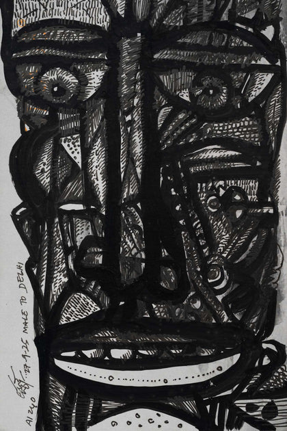 Untitled (Remembering Souza) - 10, Laxman Aelay, Internal - Artisera