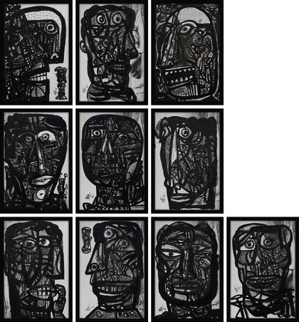 Untitled (Remembering Souza) - 14, Laxman Aelay, Internal - Artisera