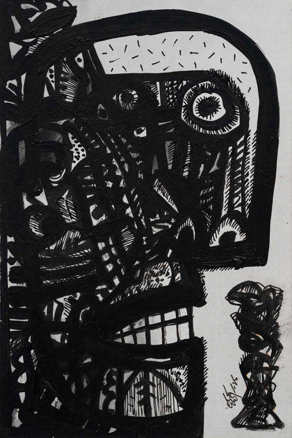 Untitled (Remembering Souza) - 14, Laxman Aelay, Internal - Artisera