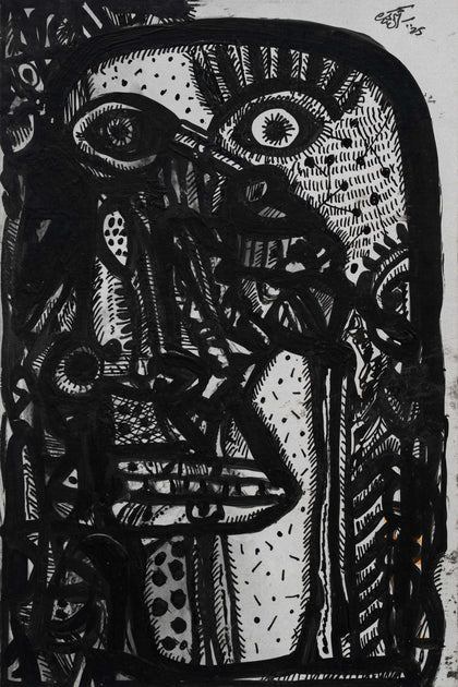 Untitled (Remembering Souza) - 15, Laxman Aelay, Internal - Artisera