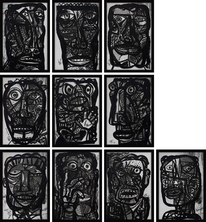 Untitled (Remembering Souza) - 16, Laxman Aelay, Internal - Artisera