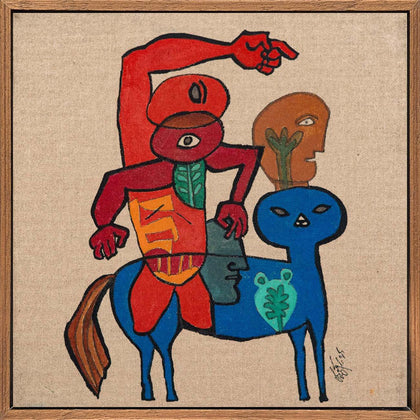 Untitled (Sixty@60) - 11, Laxman Aelay, Internal - Artisera