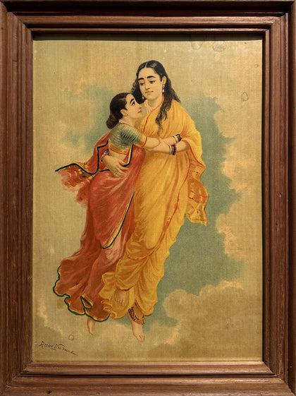 Menaka and Shakuntala - 03, Raja Ravi Varma, Balaji Art - Artisera