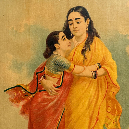Menaka and Shakuntala - 03, Raja Ravi Varma, Balaji Art - Artisera