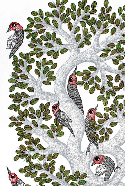 Gond - Untitled 140, Manoj Tekam, Arts of the Earth - Artisera