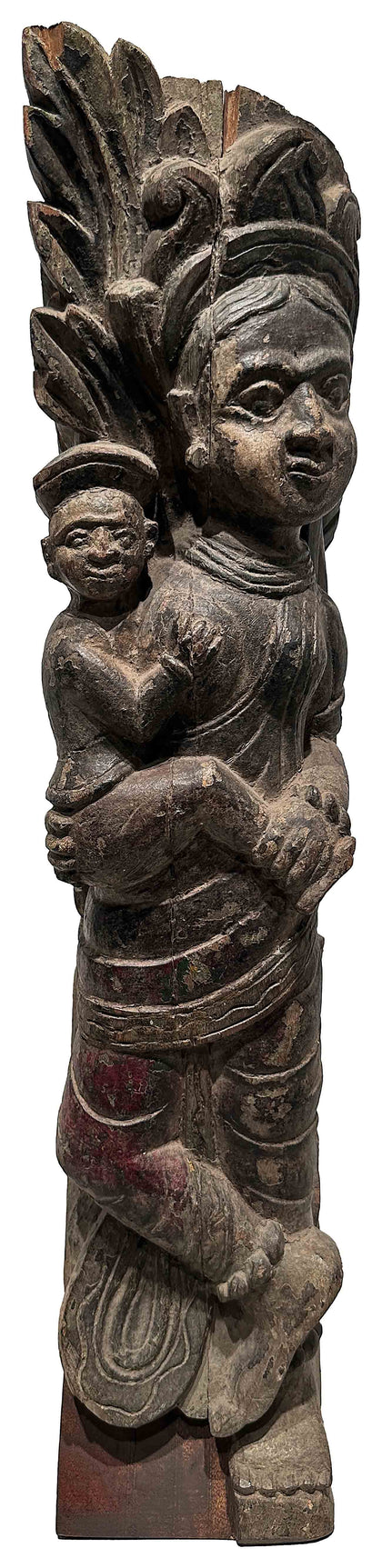 Woman and Child Bracket, , Balaji's Antiques and Collectibles - Artisera