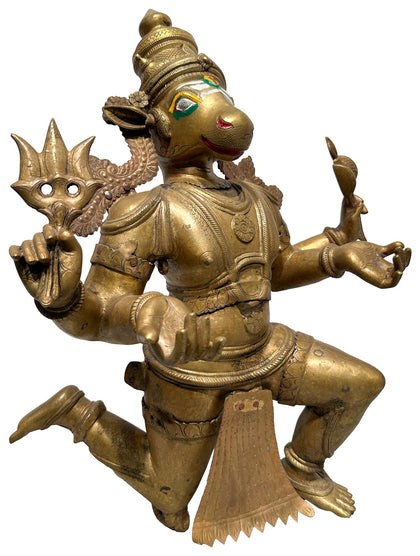 Kneeling Nandi, , Balaji's Antiques and Collectibles - Artisera