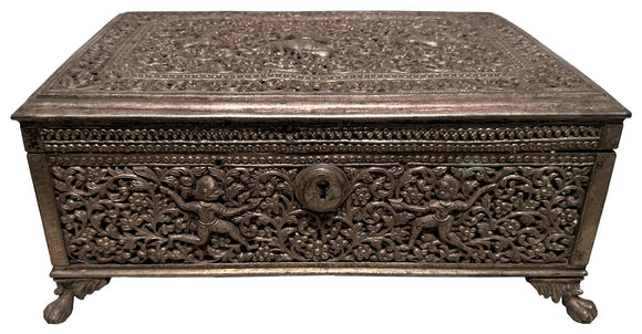 Silver Plated Jewellery Box, , Balaji's Antiques and Collectibles - Artisera