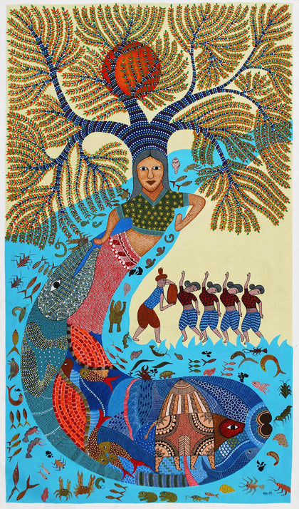 Gond - Untitled 162, , Arts of the Earth - Artisera