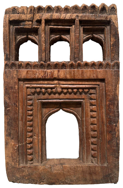 Set of 3 Deccan Windows - 02, , Balaji's Antiques and Collectibles - Artisera