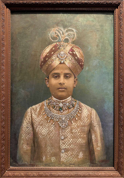 Maharaja of Mysore Jayachamarajendra Wadiyar, , Balaji Art - Artisera