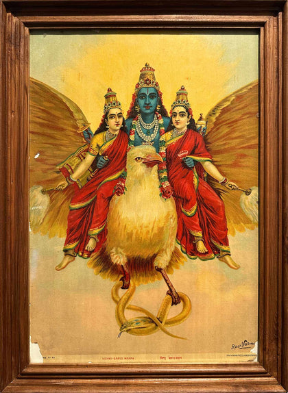 Vishnu with Consorts - 02