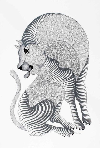 Gond - Untitled 181, Manoj Tekam, Arts of the Earth - Artisera