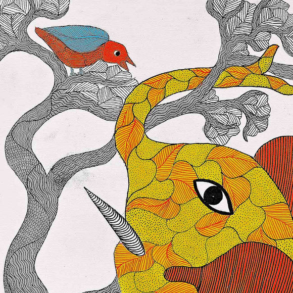 The Elephant Family, Mansingh Vyam, Aavaksha - Artisera