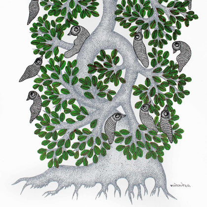 Gond - Untitled 182, Manoj Tekam, Arts of the Earth - Artisera