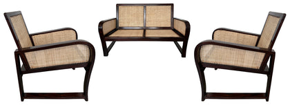 Art Deco Three Piece Sofa Set, , Balaji's Antiques and Collectibles - Artisera