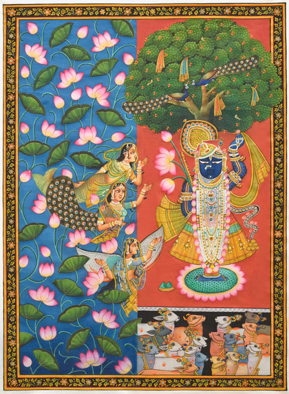 Eternal Shrinathji, Nemichand, Ethnic Art - Artisera