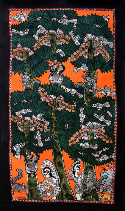 Madhubani - Untitled 17, , Arts of the Earth - Artisera