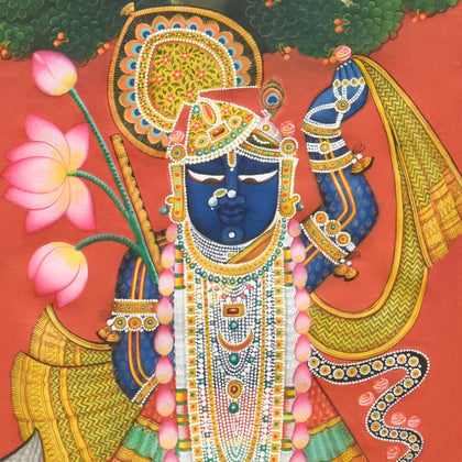Eternal Shrinathji, Nemichand, Ethnic Art - Artisera