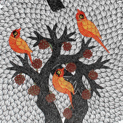 Gond - Untitled 184, Manoj Tekam, Arts of the Earth - Artisera