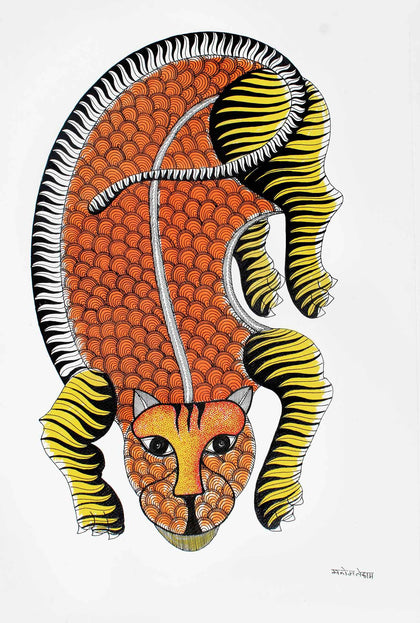 Gond - Untitled 185, Manoj Tekam, Arts of the Earth - Artisera