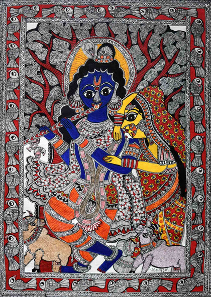Madhubani - Untitled 18, , Arts of the Earth - Artisera