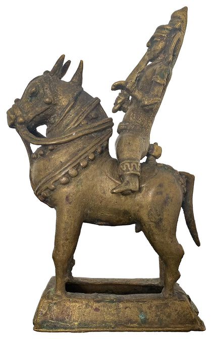 Horse Rider Bhuta, , Balaji's Antiques and Collectibles - Artisera