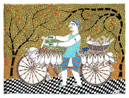 Madhubani - Untitled 19, , Arts of the Earth - Artisera