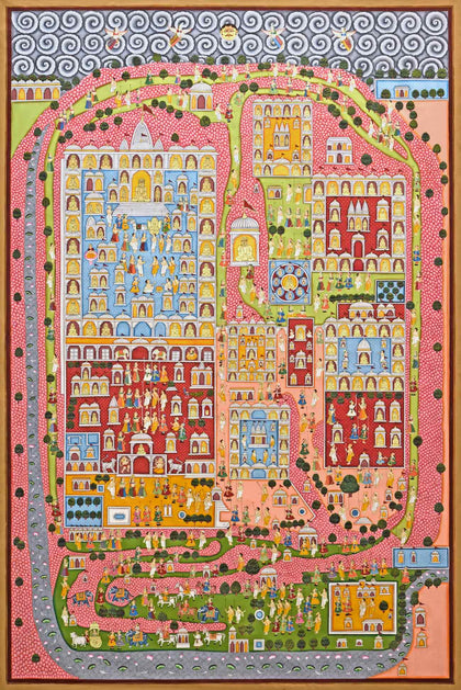 Palitana - 12, Nemichand, Ethnic Art - Artisera