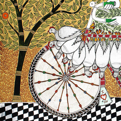 Madhubani - Untitled 19, , Arts of the Earth - Artisera