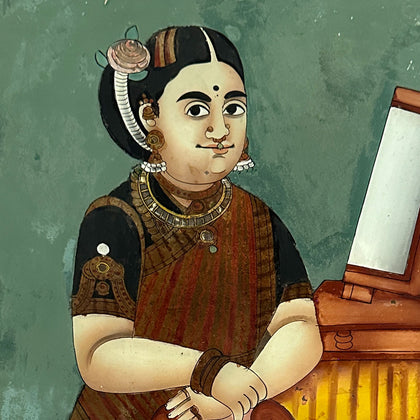 Noble Woman, , Balaji Reverse Glass - Artisera