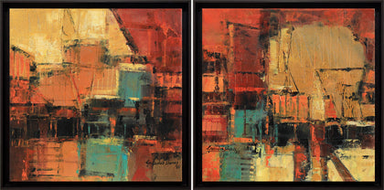 Reminiscence 19, Set of 2, Gurudas Shenoy, Internal - Artisera