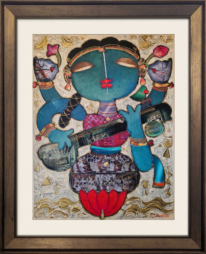 Saraswati - 05, G. Subramanian, Internal - Artisera