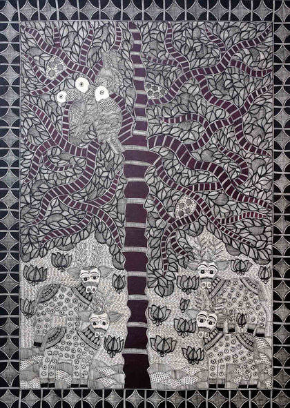 Madhubani - Untitled 02, , Arts of the Earth - Artisera