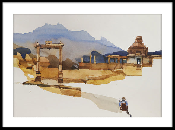 Minimalist Hampi 6, Prashant Prabhu, Here, Together - Artisera