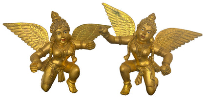 Gilded Apsaras (Pair)