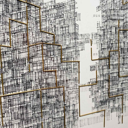 City: Moods and Metaphors 34, Praveen Kumar, Internal - Artisera