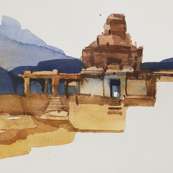 Minimalist Hampi 6, Prashant Prabhu, Here, Together - Artisera