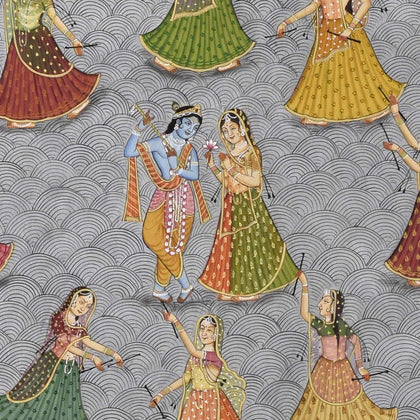 Raas Leela - 13, Nemichand, Ethnic Art - Artisera