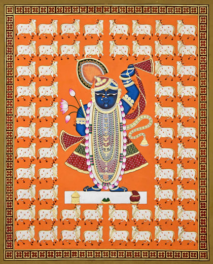 Shrinathji - 39, Nemichand, Ethnic Art - Artisera