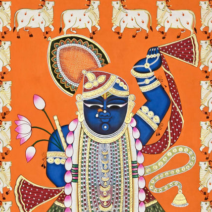 Shrinathji - 39, Nemichand, Ethnic Art - Artisera